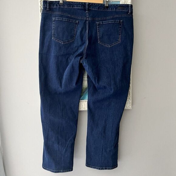 Jones New York Jeans Lexington Straight Women's Size 3X Blue Denim 43W/42 L - Picture 3 of 14